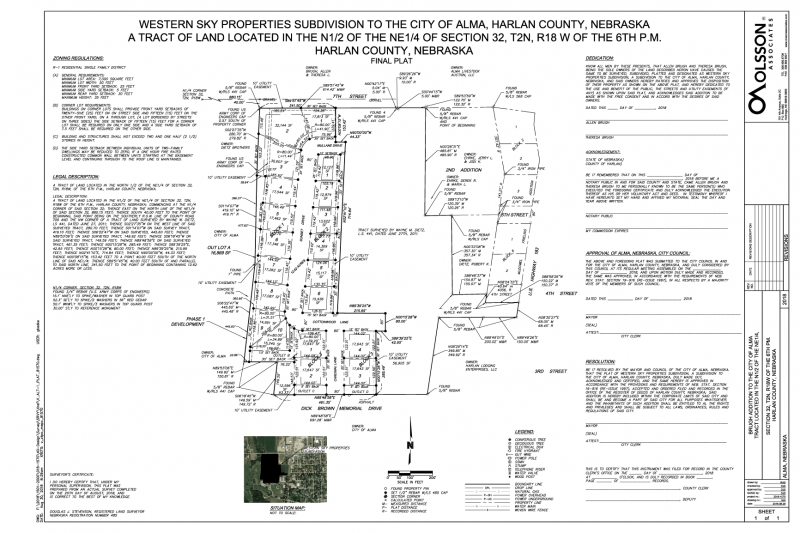 Final Plat map