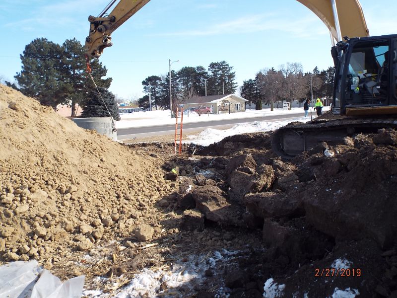 Hole entrance