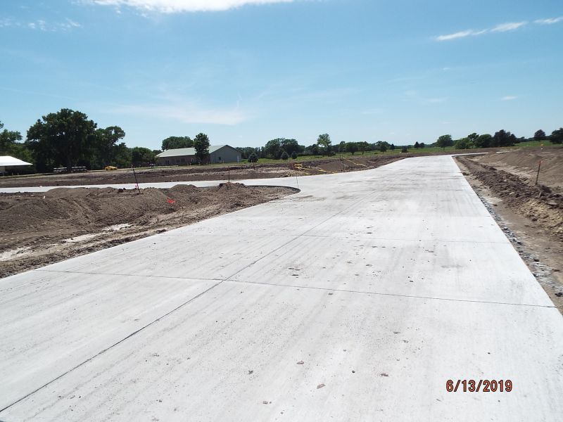 A lot of concrete