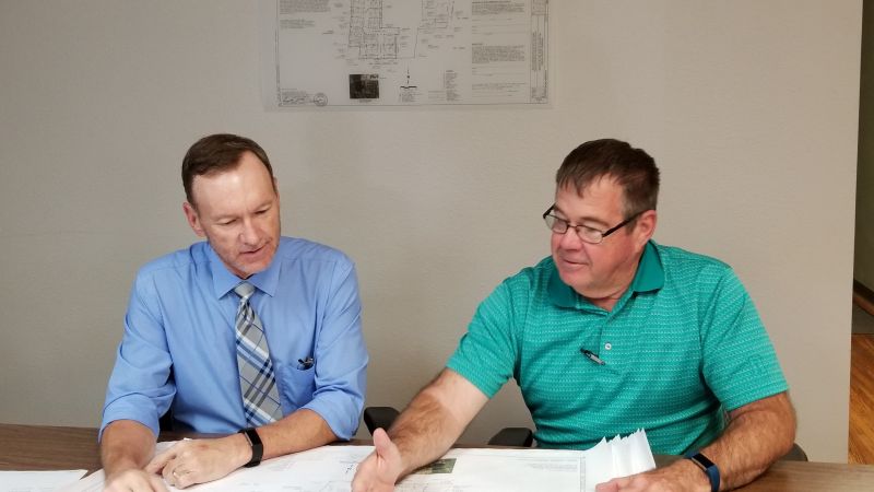 Mayor Haeker & Administrator Wilson