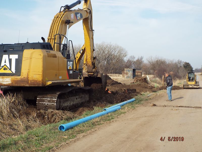Water Pipe ready to install